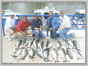 300 Pound Winning Catch Of Salmon
